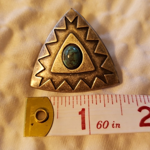 Vintage Turquoise Earrings/Native American/Western - Picture 5 of 5